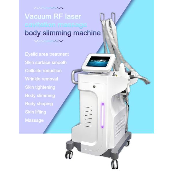Best rf vacuum cavitation machine / vela vacuum roller body shape slimming machine LF-162