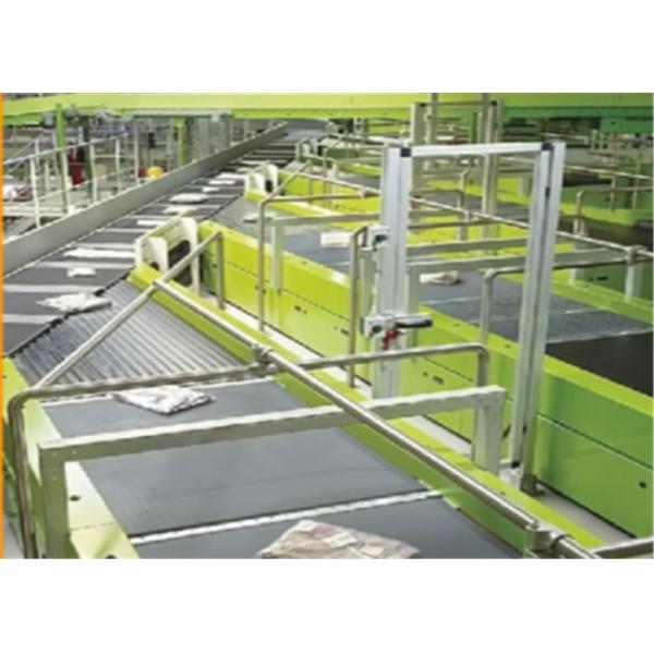 Customized Roller Food Conveyor System Horizontal Type For Packing / Storing