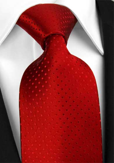 SILK WOVEN TIE
