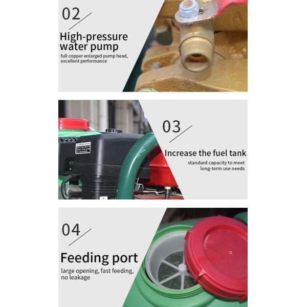 Anti Epidemic Gasoline Engine Power Sprayer High Pressure Agricultural