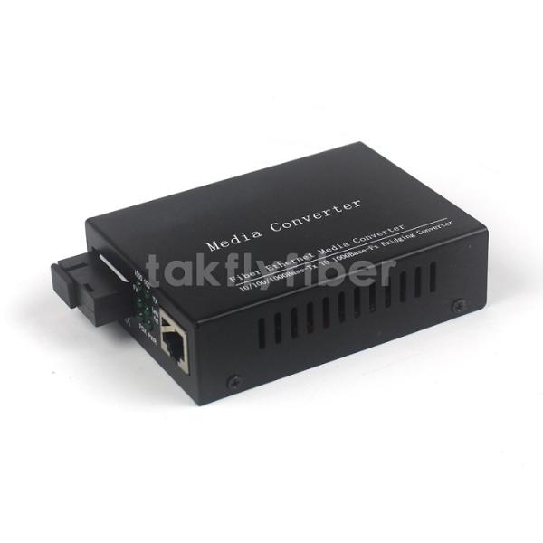 SC Bidi 40KM WDM SM 1310nm 1550nm конвертера средств массовой информации оптического волокна 10/100/1000M