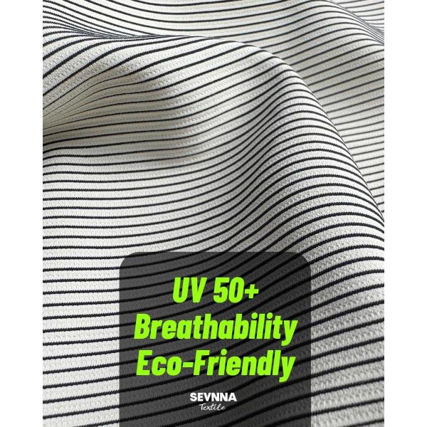 330gsm 66%Recycled Poly + 11%Nylon + 23%Spandex Recycled Swimwear Fabric for Beach, Pool