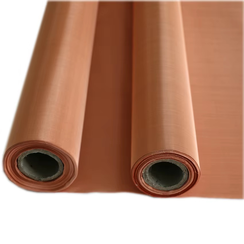 Wholesale Copper Wire Mesh 8-120 Mesh with 0.10-0.80mm Wire Diameter for Industrial Filtration Applications