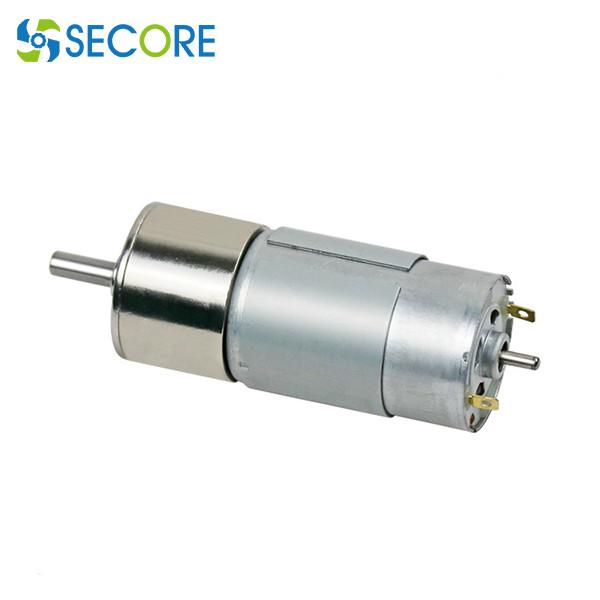 Brushed Spur Gear Motor 37mm Straight Teeth For Shoe Cover Dispenser