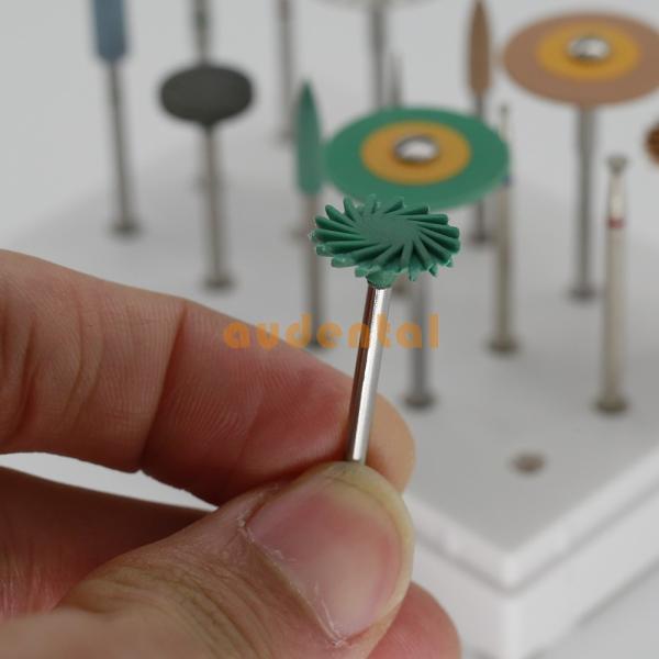 Алмазные стоматологические акриловые полировальные боры PMMA Zirconia Crown Polishing Kit