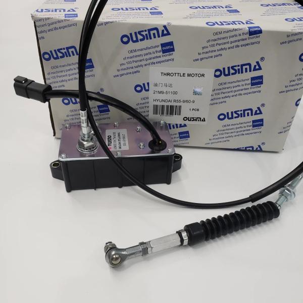 21M9-51100 Excavator Throttle Motor For Hyundai R55-9 R60-9