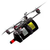 Drones FPV Anti-interférence Longue Distance Boîte de Libération de Fibre Nue 5KM 10km 20km Drones Aériens FPV avec Extrémité Ciel/Sol et Convertisseur Vidéo