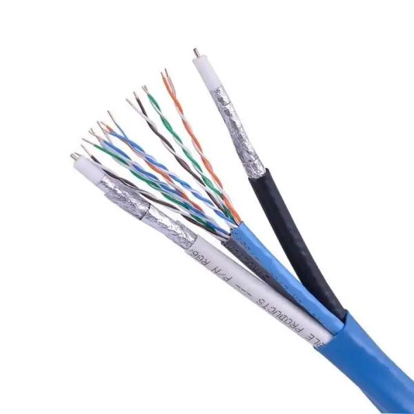 Oplc 12 Core Optical Fiber Cable , Hybrid Fiber Copper Cable ODM OEM
