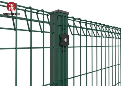Security Roll Top Panel Pvc Coated 5.0mm Brc Mesh Fencing Vandal Resistant
