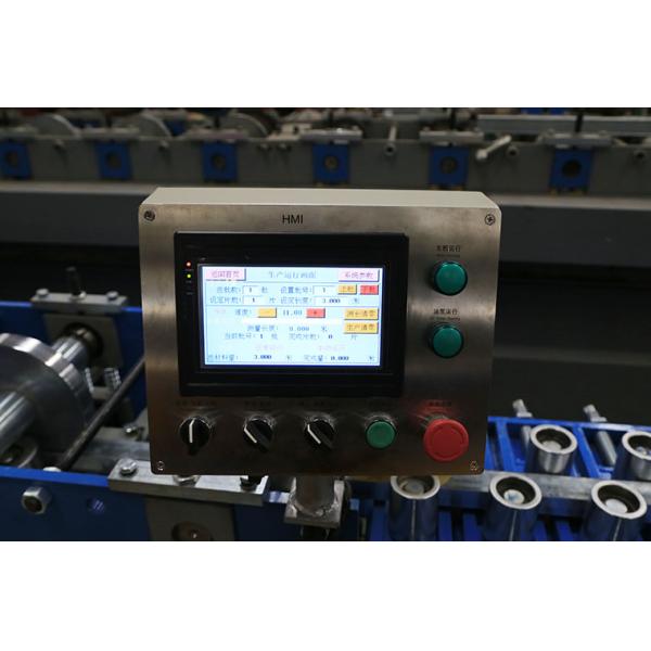 Крен канала u формируя машину с системой управления PLC