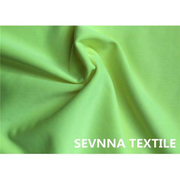 Tissu en nylon de vêtements de bain d'Elastane Lycra de polyamide, tissu en nylon vert de Spandex pour des vêtements de bain