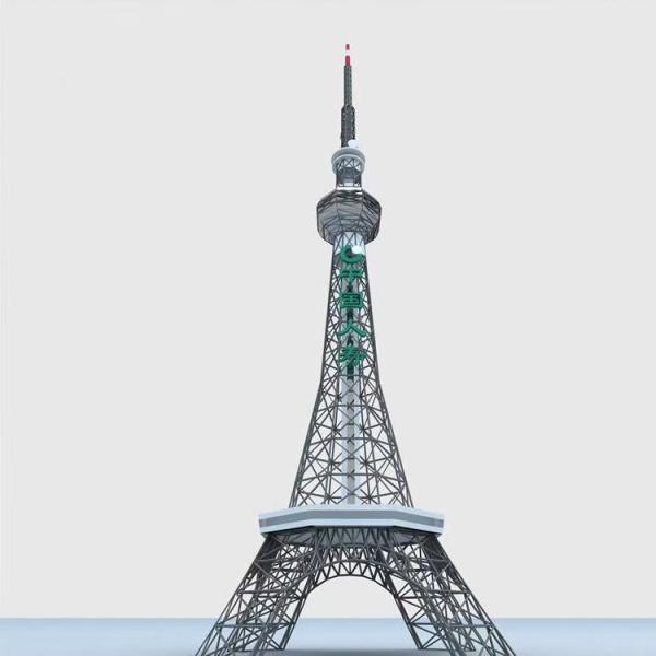 自支撑手机信号广播天线调频电台通信铁3腿角塔