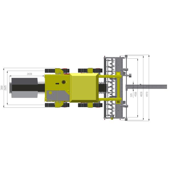 Высокое давление Common Rail Control Slipform Paver для национальной III эмиссии