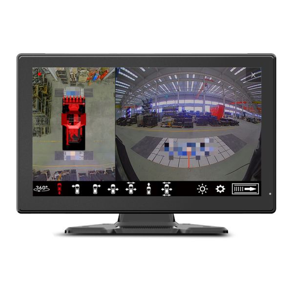 AI MDVR Surround View System with Four Fisheye Cameras Night Vision and High Frame Rate Recording for Heavy Duty Vehicles