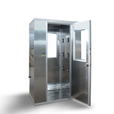 Decontamination Cleanroom Air Shower Chamber 12 Nozzles With LED Display Infrared Sensor