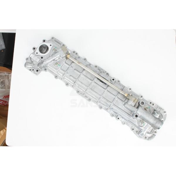 Alloy Steel Oil Cooler Cover / Engine Side Cover Excavator Engine Parts