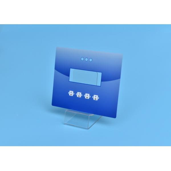 Gradient Printing Graphic Overlay / Membrane Switch Overlay High Lifespan