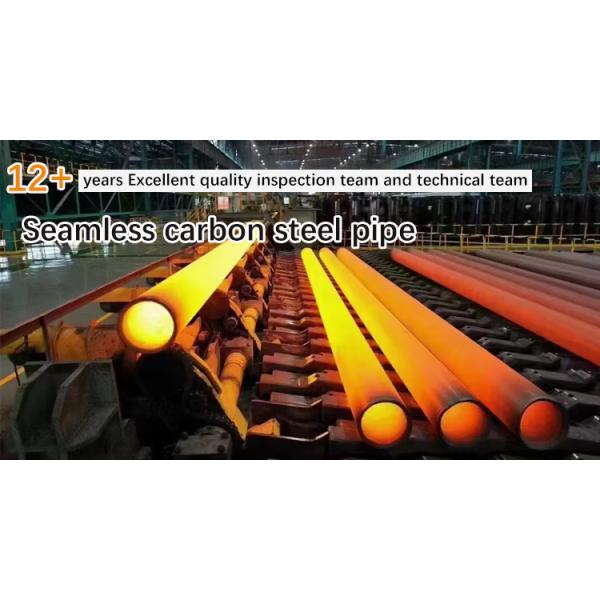 ASTM A106 Sch40 Seamless Steel Pipe Tube St37 St52 Cold Drawn Seamless Steel Pipe Factory