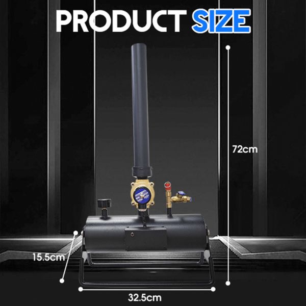 60W Electric Control Confetti Cannon with 6-8m  Height Compact and Portable for Stage Effects