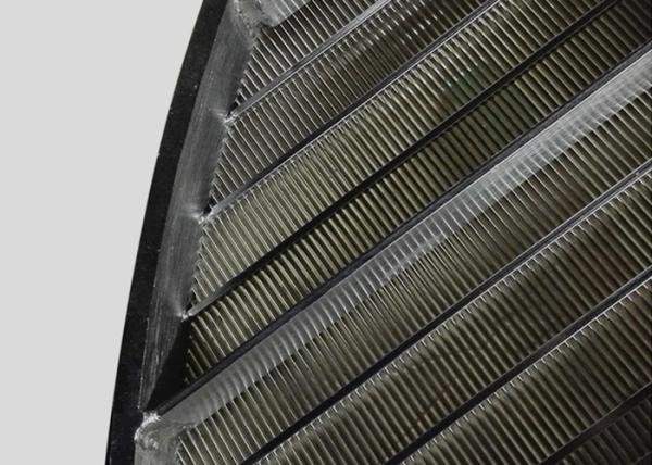 Media Support Grids Fabricated With Wedge Wire