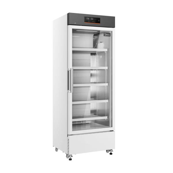 MC-5L390 Biomedical Cooler Wide Voltage 100-240V LBA Air Duct Backup Battery Alarm System for Global Clinics