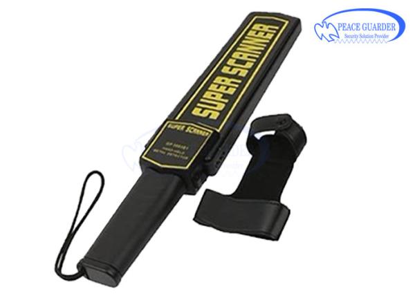 Security Check Portable Body Scanner Metal Detector GP3003B1 22 KHz Operate Frequency
