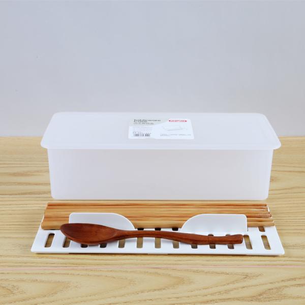 Chopsticks Cage Basket With Cover Plastic Kitchen Organizers