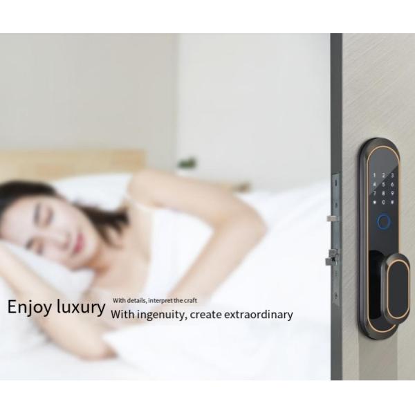 ELA E-556 Automatic Door Smart Lock Opens By Touch Without Pressing Handle