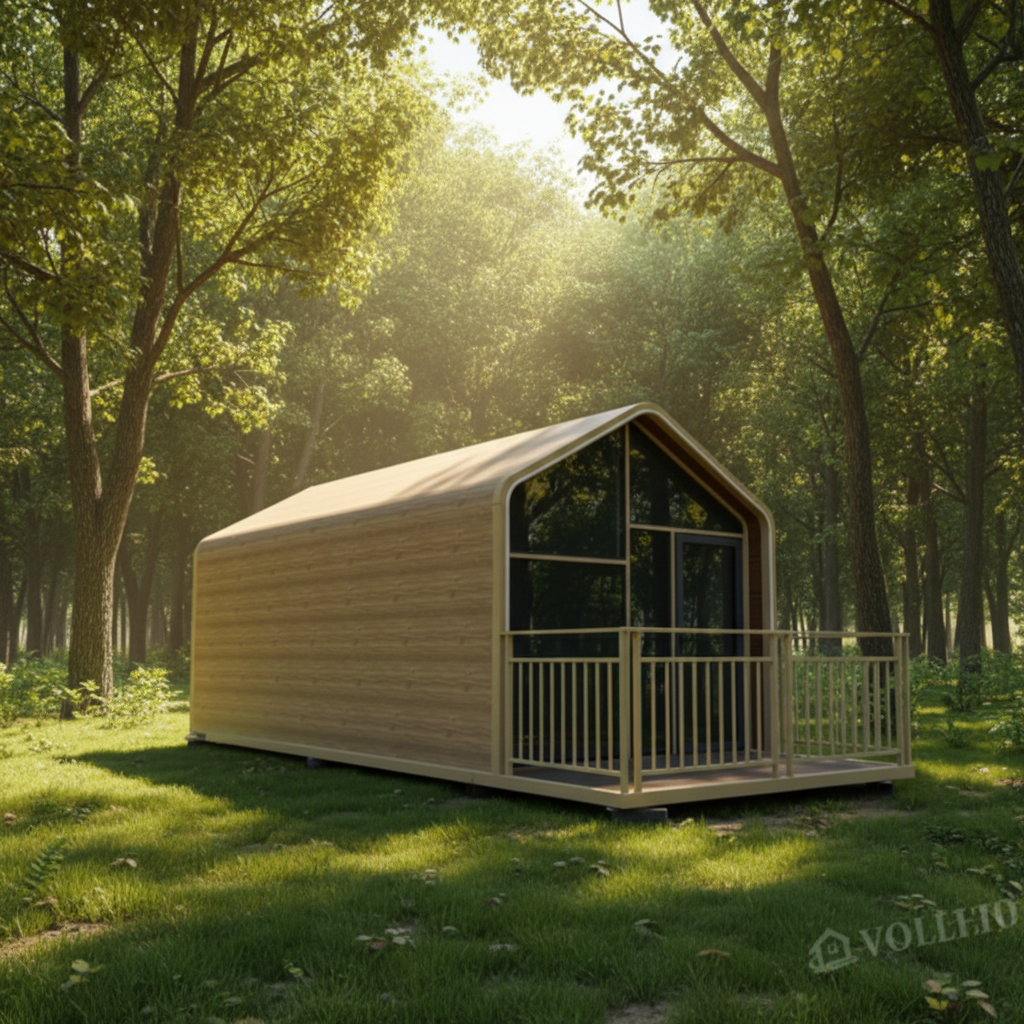 Stylish Eco-Friendly Modern Prefab Home Safe Lightweight Steel Irregular House Durable Container for Hotel Use with Kitchen