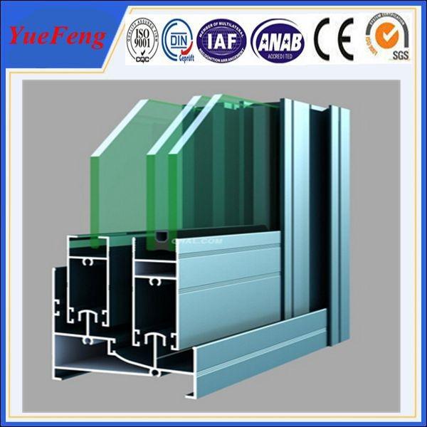 6061/6063 aluminium extrusion sliding glass window profiles,aluminium boat window frames