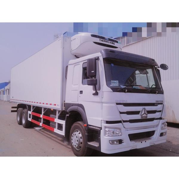 Sinotruk HOWO 8x4 40ft cheap thermo king refrigerated trucks for sale in ghana