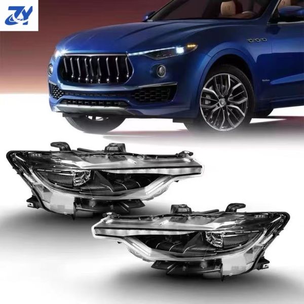 High-quality LED headlight assembly car lighting system supports upgrade and modification for Maserati Levante 12V model