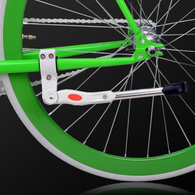 white color Mountain bike Aluminium Bicycle support