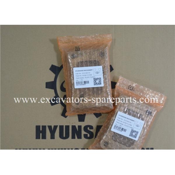 Plate Turbor Excavator Hydraulic Parts 6156-11-5180 708-23-05011 424-01-11310 For KOMATSU PC400-7