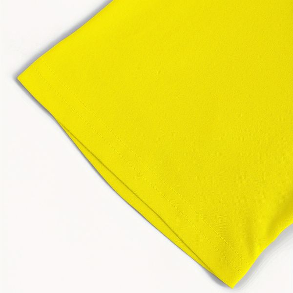 Pullover Closure Women Two Piece Outfits Yellow White Matching Set Outfits