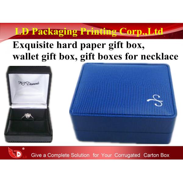 Exquisite hard paper gift ,wallet gift boxes ,gift boxes for necklace
