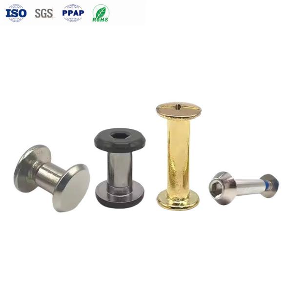 Blue-White Zinc Carbon Steel Screws IATF 16949 RoHS Compliant Cr-Free Passivation Connection Common Bolt Standard GOST