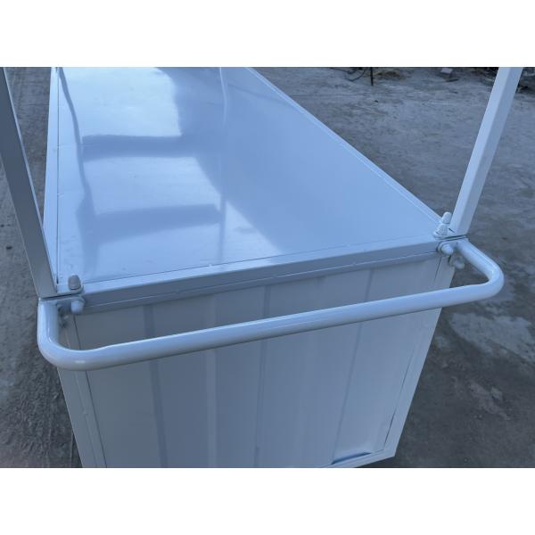 Customize color size Ice Cream Push Carts fast food trolley for promotion selling hamburger