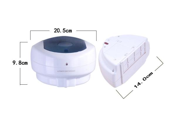 Distribuidor infravermelho da parede do Sanitizer da mão 500ML, auto distribuidor do Sanitizer de Touchless