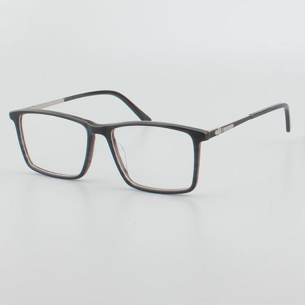 Fashion Men Business Casual 53mm Retro Square Glasses
