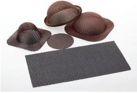 Customize High Silica Fiberglass Mesh para Filtro de Fibra Refretária na Indústria de Fusão