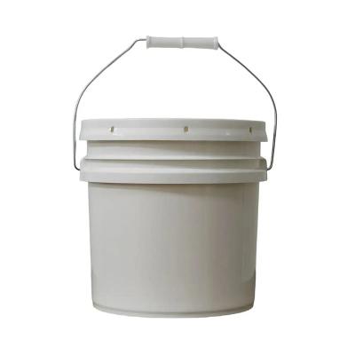 Free Samples Plastic Lubricating Oil Bucket With Custom Printing Removable Lid