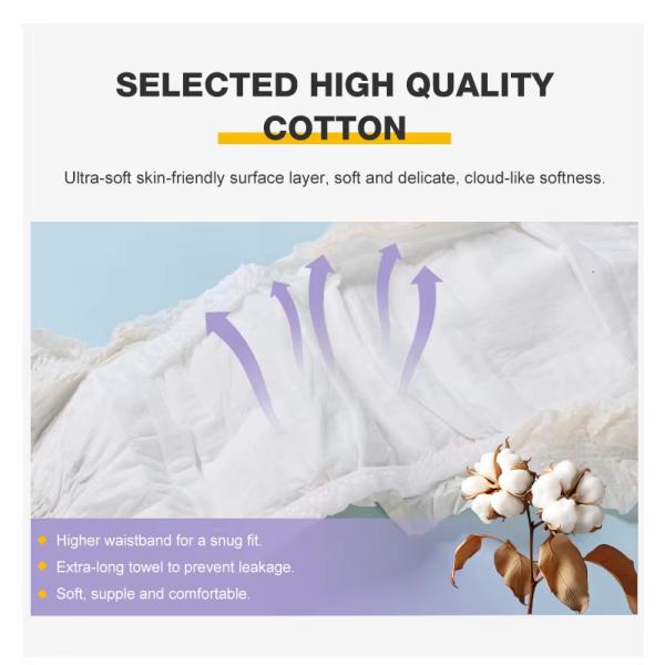 Pantalons jetables après l'accouchement Taille étirée Matériaux biodégradables Salle de sport Utilisation active Salopette sanitaire