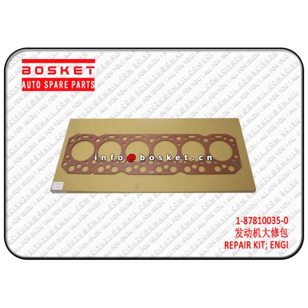 1878100350 1-87810035-0 Engine Repair Kit For Isuzu DA640 DA120
