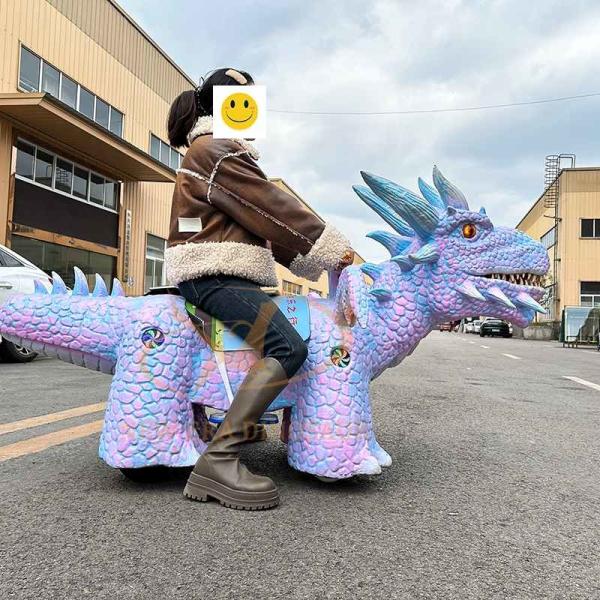 Jurassic Park Electric Dinosaur Ride Scooter for Shopping Mall Kids