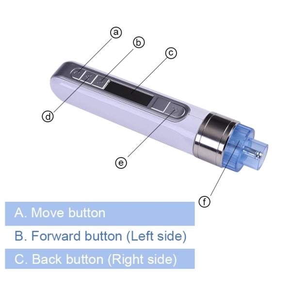 CN Plugs Type 400mAh User-Friendly 3D Smart Mesotherapy Pen for Needle-Free Injection