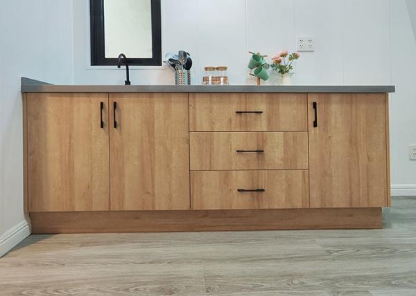 Maison modulaire préfabriquée avec cadre en acier léger