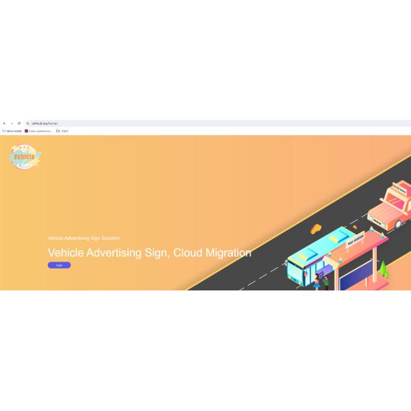 Sysolution VehicleHUB для светодиодных экранов транспортных средств такси верхний знак коробки доставки заднего прозрачного знака знака автобуса