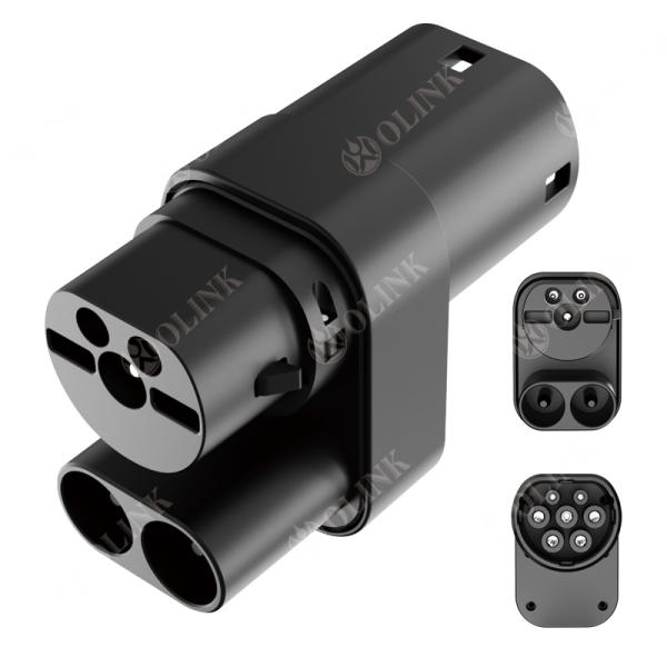 Olink Wholesale Type2 Ev Charger Car Charger Plug CCS2 Ev Adapter Convertor for Cars CCS 2 to Type2 Adapter Car Charging Adapter