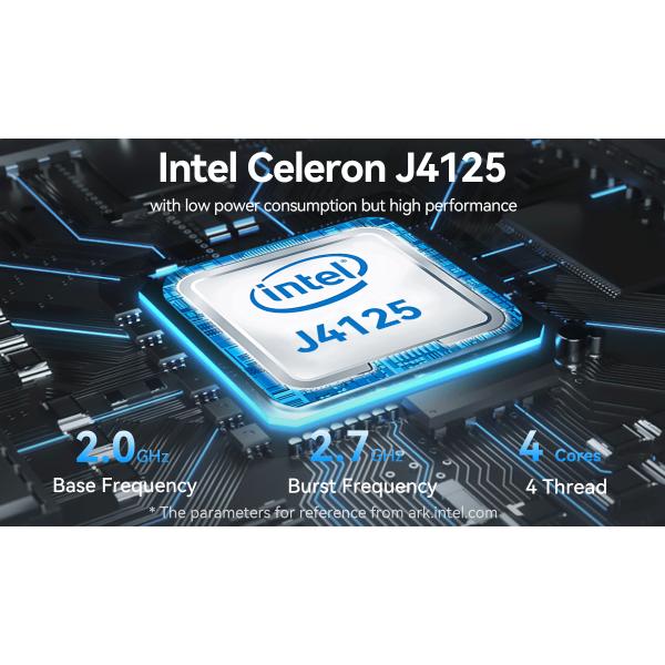 Intel Celeron J4125 мягкий маршрутизатор с DDR4 до 8G
